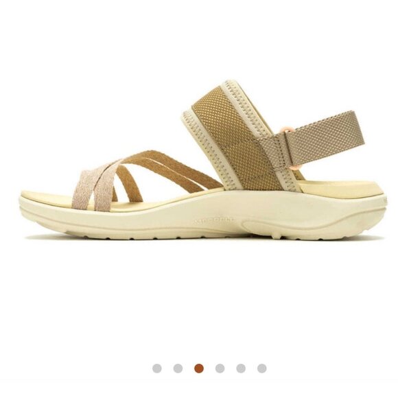 Merrell District 4 Backstrap khaki, Tony, Pappas Women's Sandals sz 7 - Picture 9 of 12